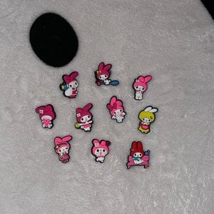 My Melody croc charms jibbitz